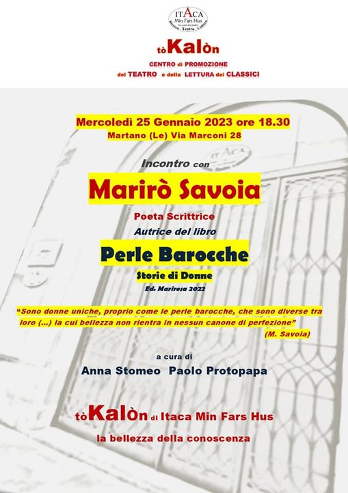 Perle barocche a Martano